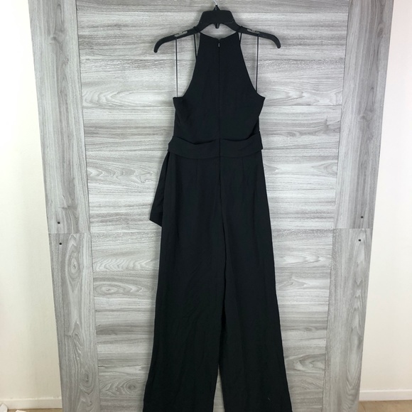 JAYGODFREY Black Strappy Wide Leg Jumpsuit - Picture 3 of 4